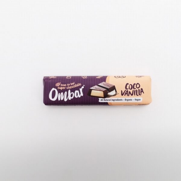 Ombar Organic Filled Coco Vanilla Bar (42g) - Organic to your door