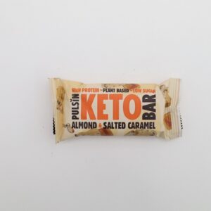 Pulsin Keto Bar Almond Salted Caramel (50g) - Organic to your door