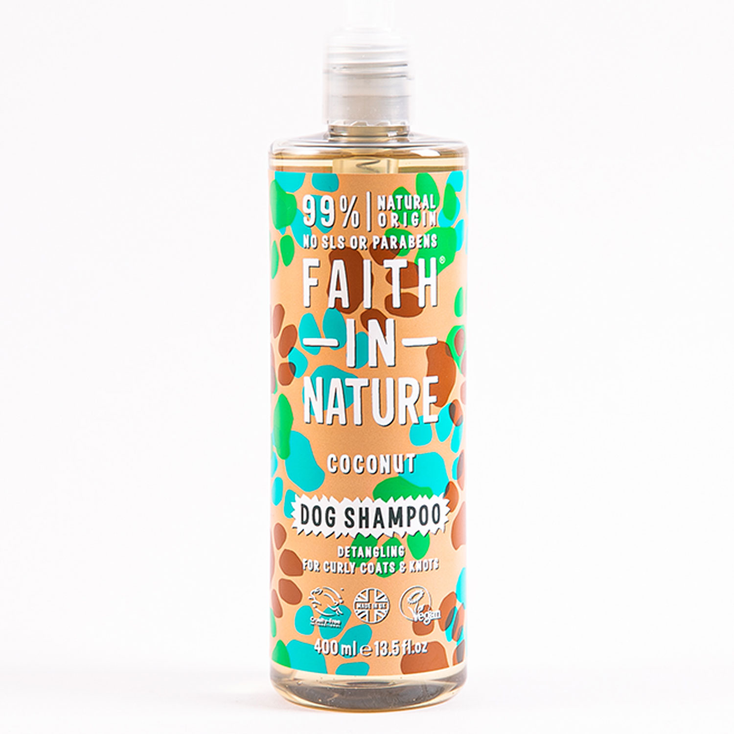 Faith In Nature Coconut Dog Shampoo (400ml) Organic to your Door