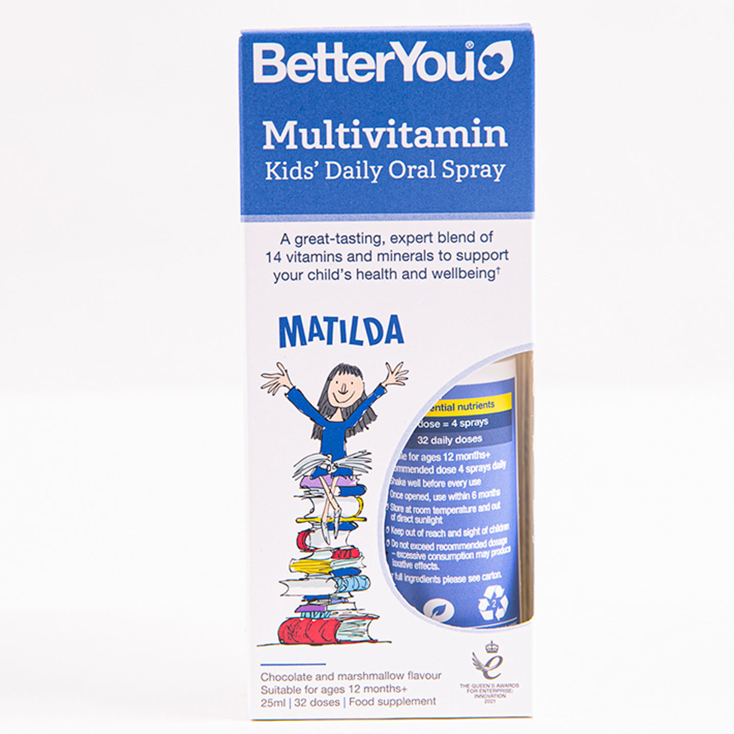 Better You Multivitamin Kids' Oral Spray (25ml) Organic to your Door