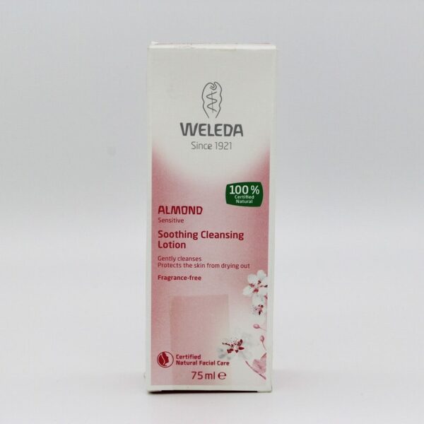 Weleda Almond Soothing Cleansing Lotion (75ml) - Organic to your door