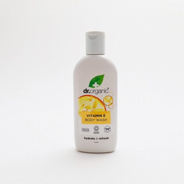 Dr Organic Vitamin E Body Wash (250ml) - Organic to your door