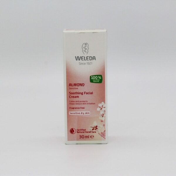 Weleda Almond Soothing Facial Cream (30ml) - Organic to your door