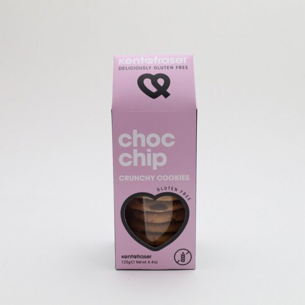 Kent & Fraser Choc Chip Crunch Cookies (125g) - Organic to your door