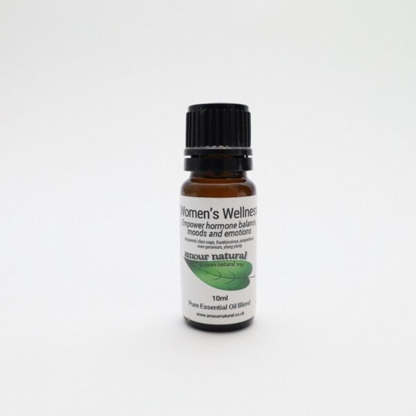 Amour Natural Essential Oil Blend – Women’s Wellness (10ml) - Organic to your door