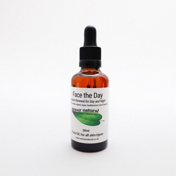 Amour Natural Face the Day Oil (50ml) - Organic to your door