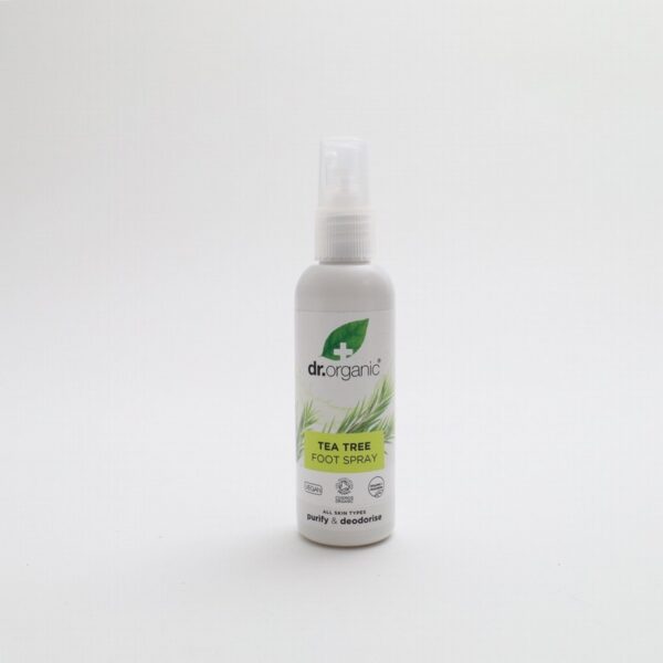 Dr Organic Tea Tree Foot Spray (100ml) - Organic to your door