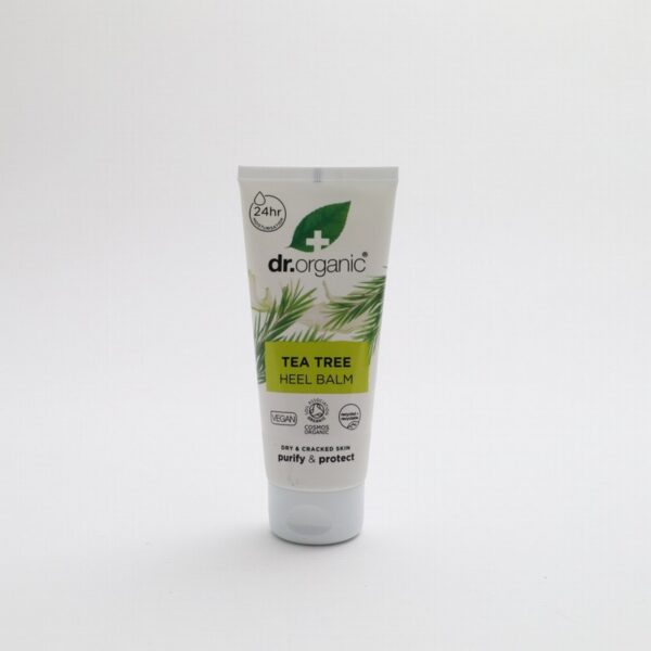 Dr Organic Tea Tree Heel Balm (100ml) - Organic to your door