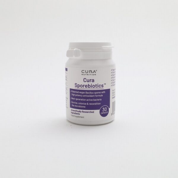 Cura Sporebiotics Capsules (30s) - Organic to your door