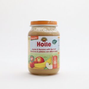 Holle Organic Apple & Banana with Apricot (190g) - Organic to your door