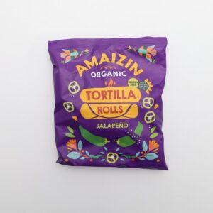 Amaizin Organic Jalapeno Tortilla Rolls (100g) - Organic to your door