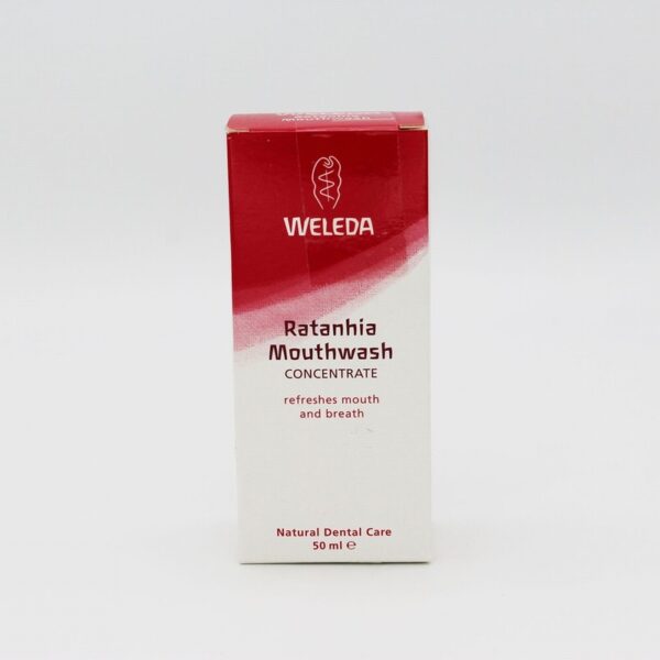 Weleda Ratanhia Mouthwash (50ml) - Organic to your door