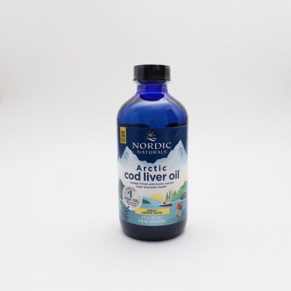 Nordic Naturals Cod Liver Oil - Lemon (237ml)