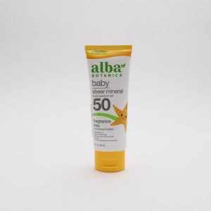 Alba Botanica Baby Sun Lotion SPF50 (89ml) - Organic to your door