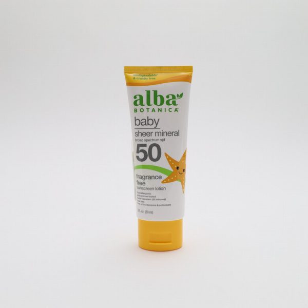 Alba Botanica Baby Sun Lotion SPF50 (89ml)