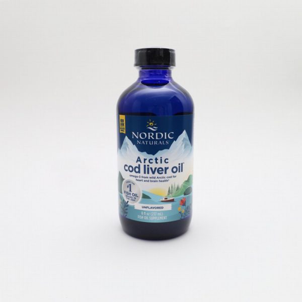 Nordic Naturals Cod Liver Oil - Unflavoured (237ml)