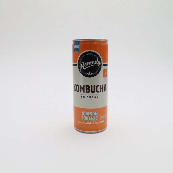 Remedy No Sugar Kombucha - Orange Squeeze (250ml)