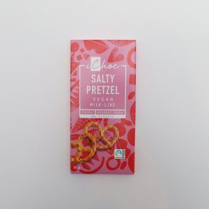 iChoc Organic Salty Pretzel Chocolate (80g) - Organic to your door