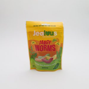 Jealous Sweets Tangy Worms Share Bag (125g) - Organic to your door