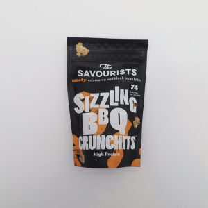 The Savourists Sizzling BBQ Crunchits (60g) - Organic to your door