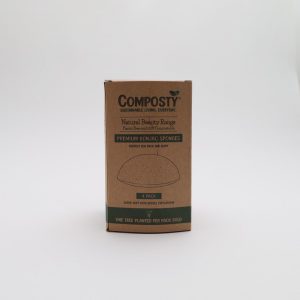 Composty Konjac Facial Sponges (4s) - Organic to your door