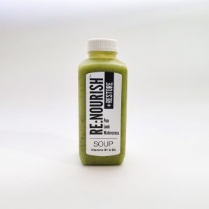 Re:Nourish Pea Leek & Watercress Soup (500g) - Organic to your door