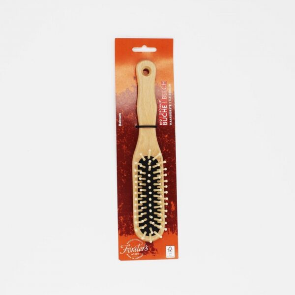 Forster’s Beechwood Oval Hair Brush (Large/Rounded) - Organic to your door