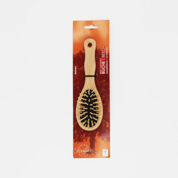 Forster’s Beechwood Oval Hair Brush (Small/Pointed) - Organic to your door