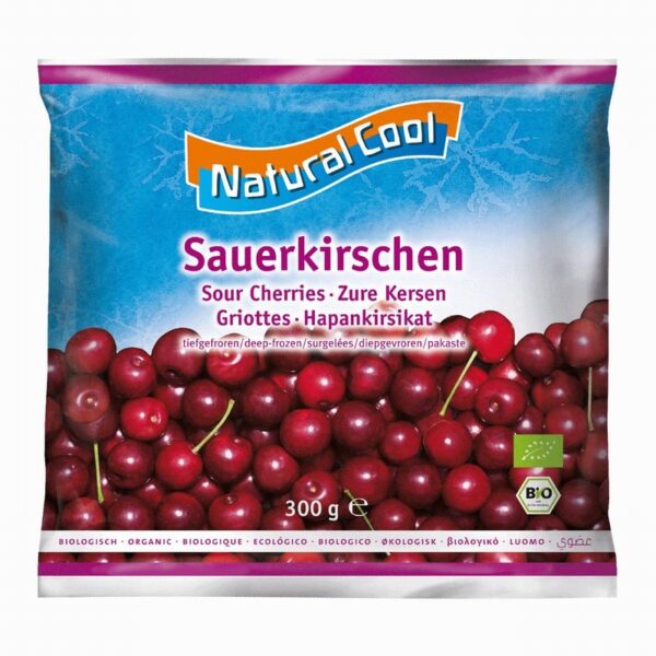 Natural Cool Organic Sour Cherries (300g) - Organic to your door