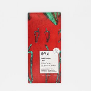 Vivani Organic Dark Chocolate – Chilli (100g) - Organic to your door