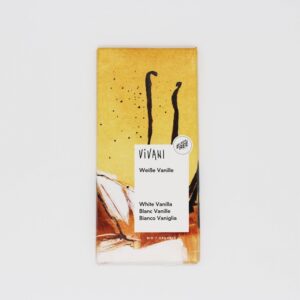 Vivani Organic White Chocolate – Vanilla (80g) - Organic to your door