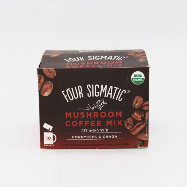 Four Sigmatic Org Mushroom Coffee Cordyceps & Chaga (10×2.5g) - Organic to your door