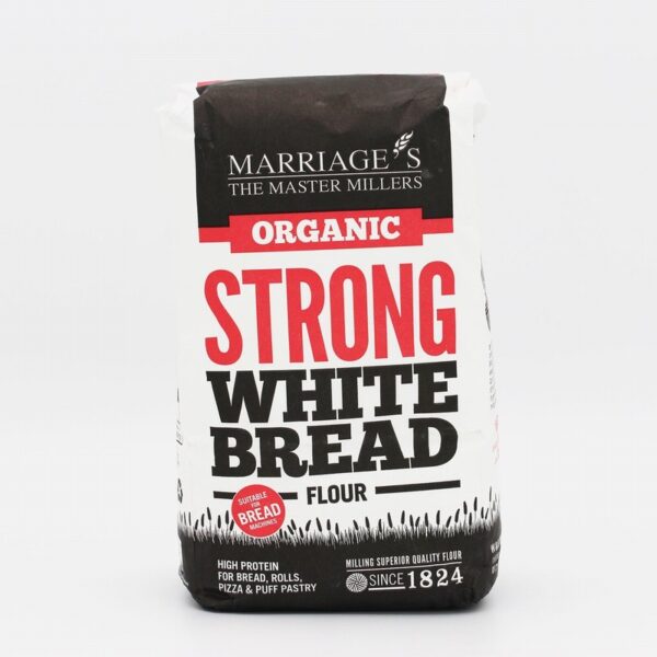 Marriage’s Organic Strong White Bread Flour (1kg) - Organic to your door