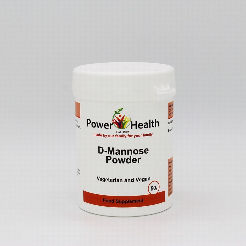 Power Health D-Mannose Powder (50g) - Organic to your door