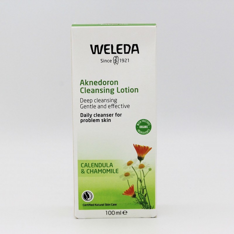 Weleda Aknedoron Cleansing Lotion (100ml) - Organic to your door