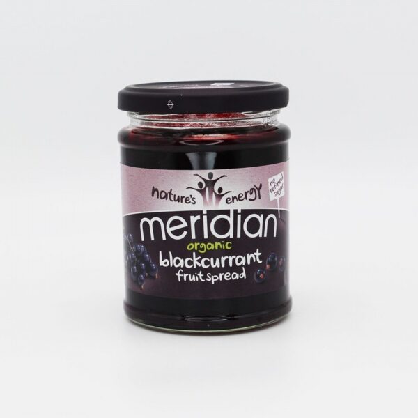 Meridian Organic Blackcurrant Spread (284g) - Organic to your door