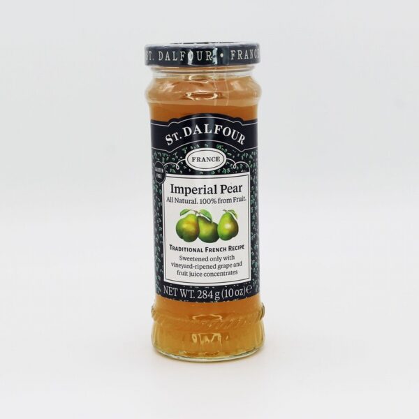 St Dalfour Imperial Pear Preserve (284g) - Organic to your door