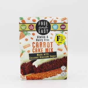 Free & Easy Carrot Cake Mix (350g) - Organic to your door